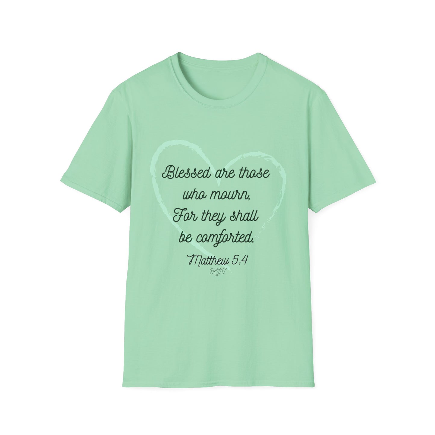 Matthew 5:4 - Unisex Softstyle T-Shirt