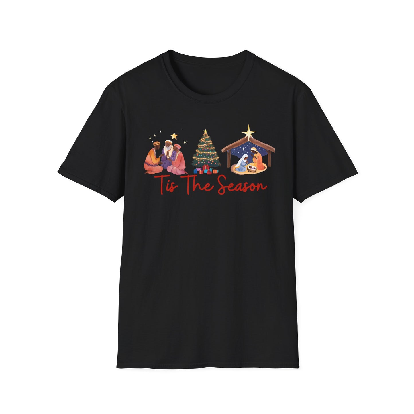 Christmas Tis the season - Unisex Softstyle T-Shirt