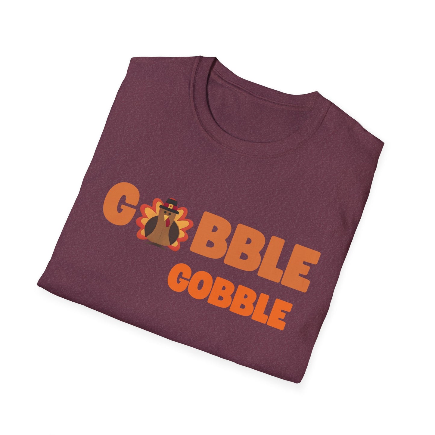 Gobble Turkey - Unisex Softstyle T-Shirt