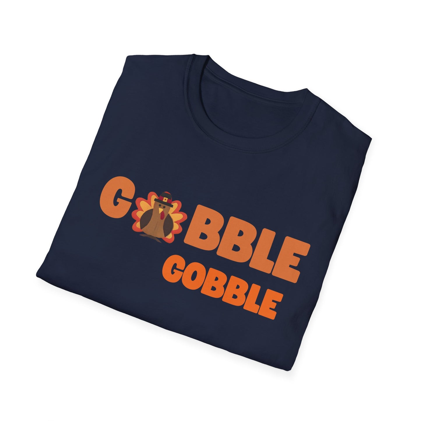 Gobble Turkey - Unisex Softstyle T-Shirt