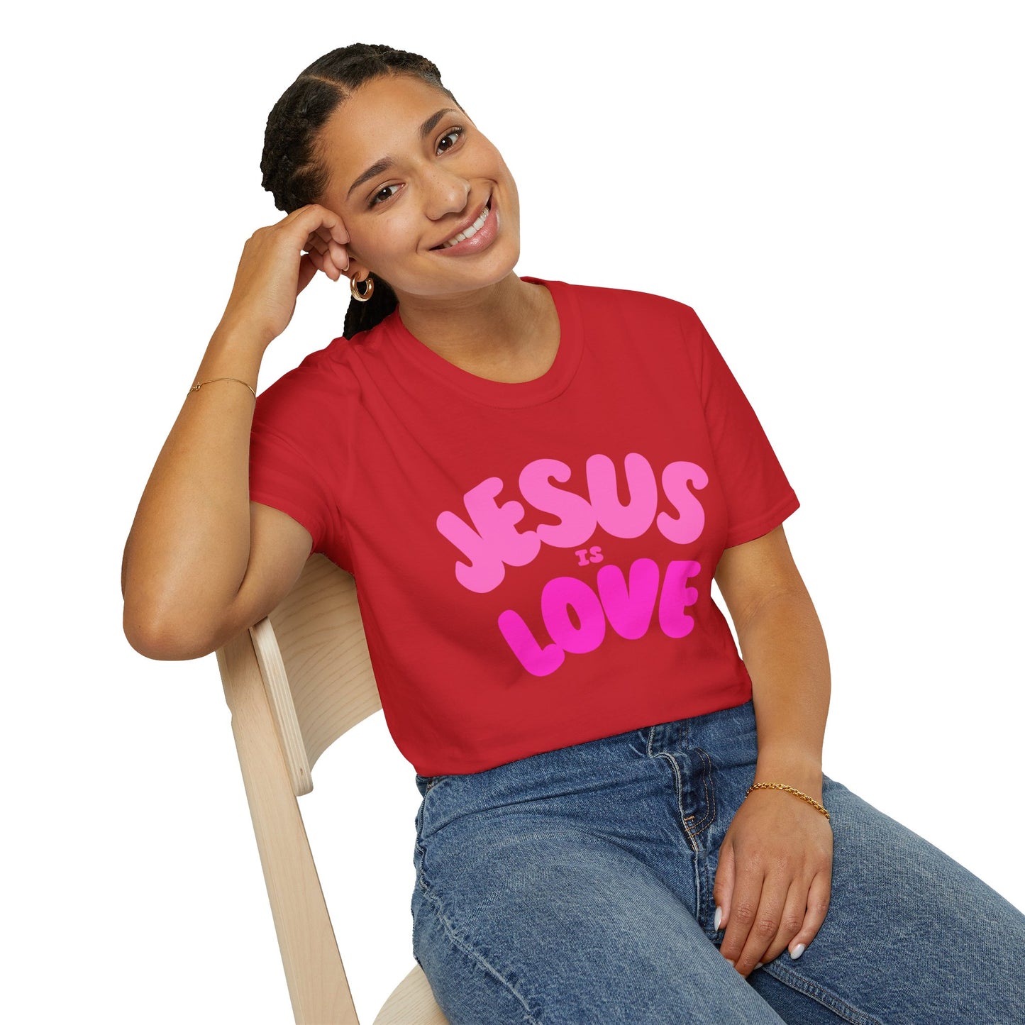 Jesus is Love - Unisex Softstyle T-Shirt